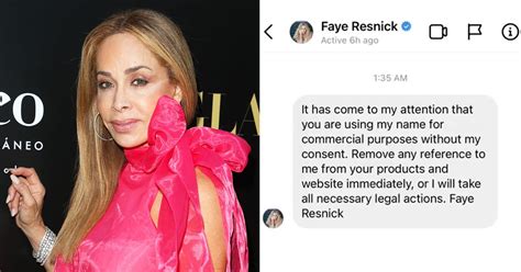 Rhobh Star Faye Resnick Threatens To Sue Bravo Blogger Over Morally