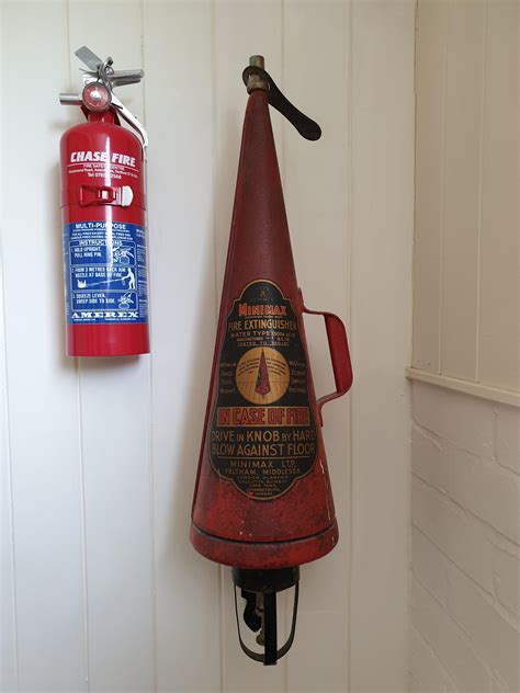 This Old Fire Extinguisher In The Holiday House Im Staying At R