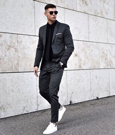 19 Ideas De Men In Black And White Moda Hombre Moda Ropa Hombre