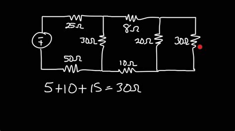 Based on this calculation, it can be said that the two branch resistors (r2 and r3) can be replaced by a single resistor with a resistance of 3 ω. DC Series-parallel Circuit Total Resistance - YouTube