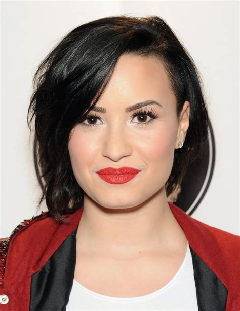 2014 Demi Lovatos Eyebrows Popsugar Latina Photo 16