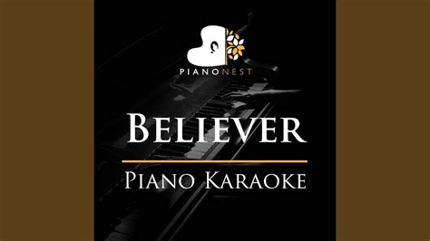 Believer Piano Karaoke Youtube