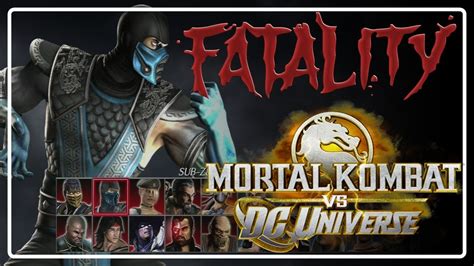 21 How To Do Fatality On Mortal Kombat Vs Dc Universe Advanced Guide