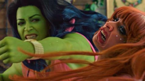 She Hulk Vs Titania Titania Attacks Jennifer At The Wedding She Hulk Episode 6 Youtube