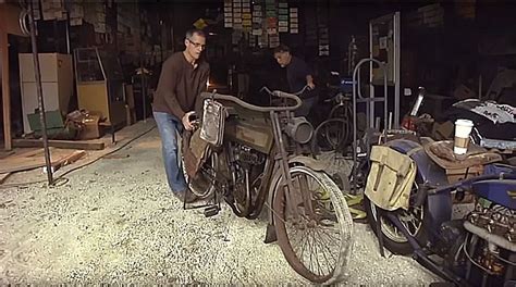 The Coolest Vintage Motorcycle Barn Find Ever Throttlextreme
