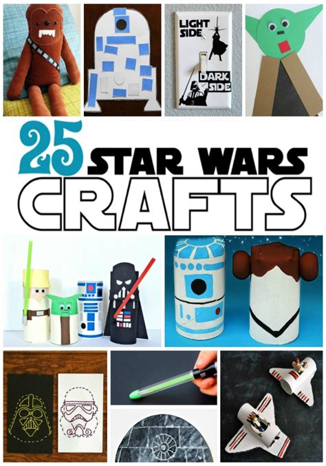 25 Out Of This World Star Wars Crafts For Kids