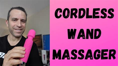 The Idoo Cordless Wand Massager Review And Demo Youtube