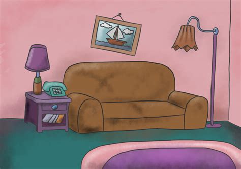 Simpsons Living Room Background Baci Living Room