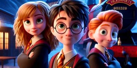 Harry Potter I Poster Dei Film In Stile Pixar NerdPool