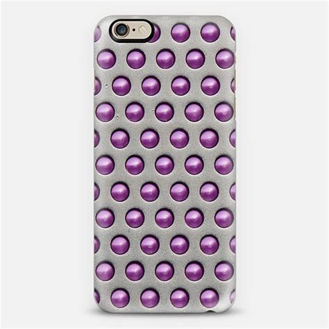 Metallic Drops Pink Iphone 6 Case By Alice Gosling Casetify Cool