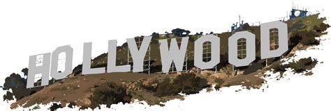 Lettres Hollywood Png Transparente Stickpng