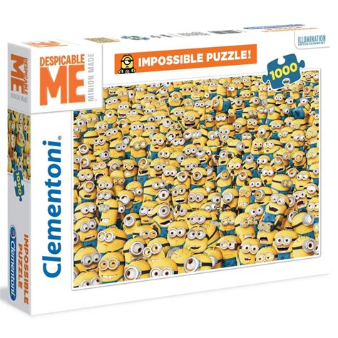 Clementoni Impossible Minion 1000 Piece Puzzle Jigsaw Puzzles From