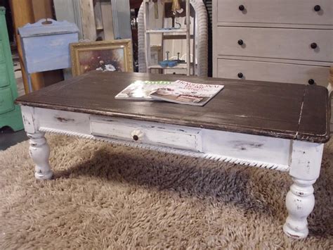 Gorgeous distressed coffee table in olive green. Distressed Coffee Table Design Images Photos Pictures