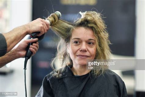 Older Woman Haircut Photos And Premium High Res Pictures Getty Images