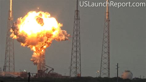 Spectacular Video Captures Catastrophic Spacex Falcon 9 Rocket