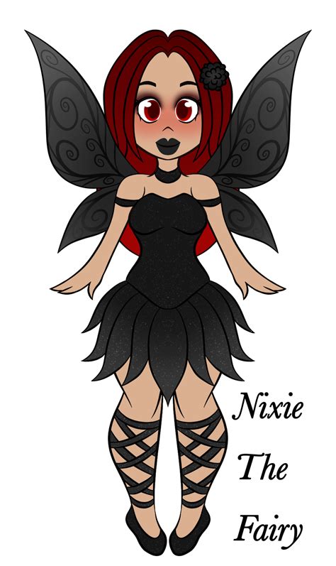 Oc Fairy Nixie The Dark Fairy By Ryndymond25 On Deviantart
