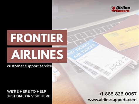 Ppt Dial 1 888 826 0067 And Get Assistance By Frontier Airlines