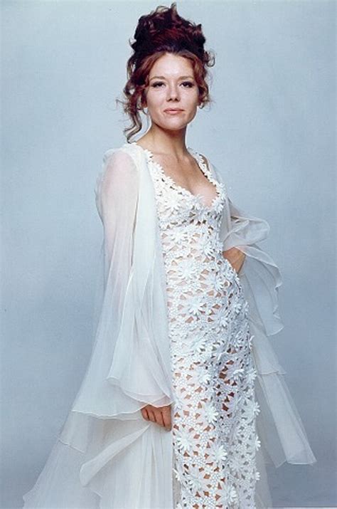 I don't get people who choose to colorize pictures of more contemporary people where there are already many color pictures. Dazzling Divas: Diana Rigg