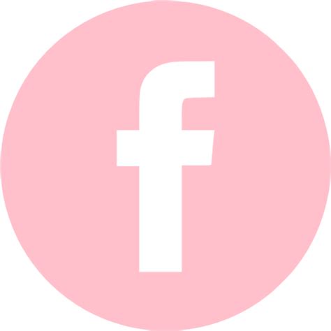 Pink Facebook 4 Icon Free Pink Social Icons