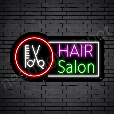 Hair Salon Neon Sign Hair Salon Tools Neon Signs Depot
