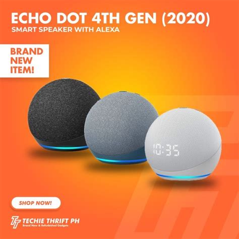 Amazon Echo Dot 4th Gen 2020 Smart Speaker With Alexa Lazada Ph
