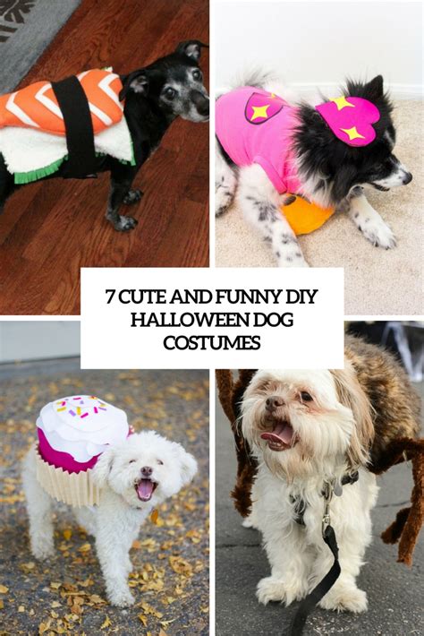7 Funny And Cute Diy Halloween Dog Costumes Styleoholic
