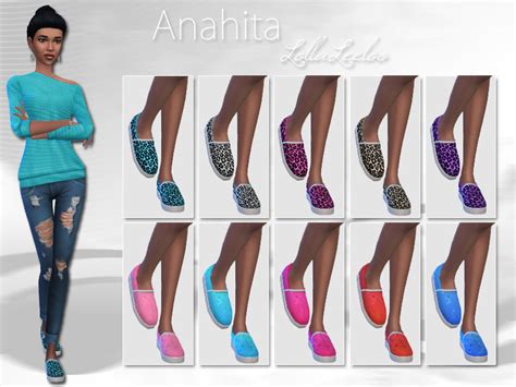 Anahita Plimsolls By Lollaleeloo The Sims 4 Catalog