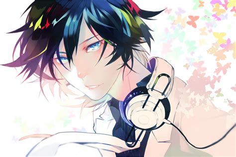 Anime Boy With Headphones Wallpapers Top Free Anime Boy With