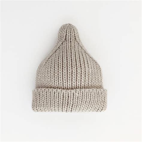 Oatmeal Peak Knit Beanie Hat Shop The Cutest Collection Of Knit Hats
