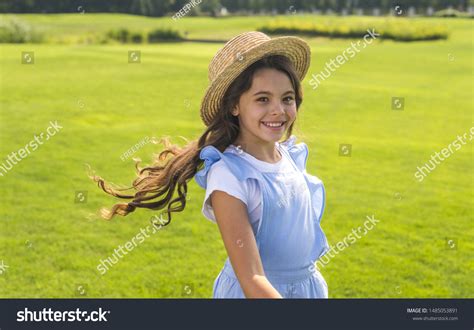 Little Girl Wearing Hat Stock Photo 1485053891 Shutterstock