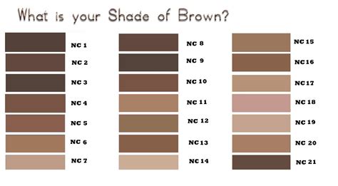 Pin On Whats Your Shade Of Brown