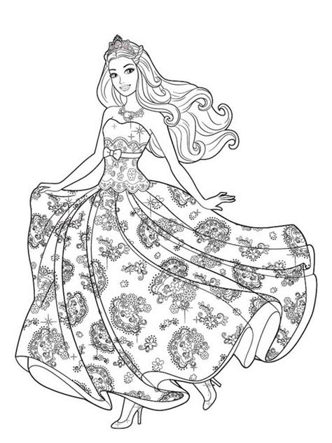 Barbie Princess Printable Coloring Pages Coloring Home Top 50 Free