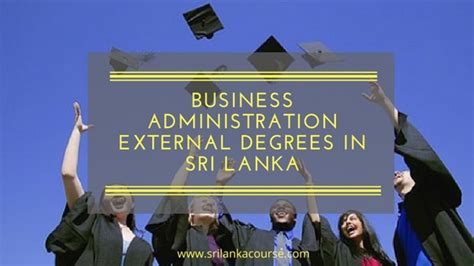 Business Administration External Degrees In Sri Lanka