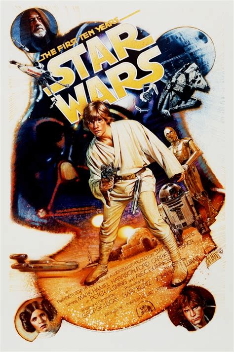 Star Wars Episode Iv A New Hope By Drew Struzan Limited Edition Of