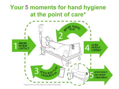 Ppt Your 5 Moments For Hand Hygiene At The Point Of Care Powerpoint