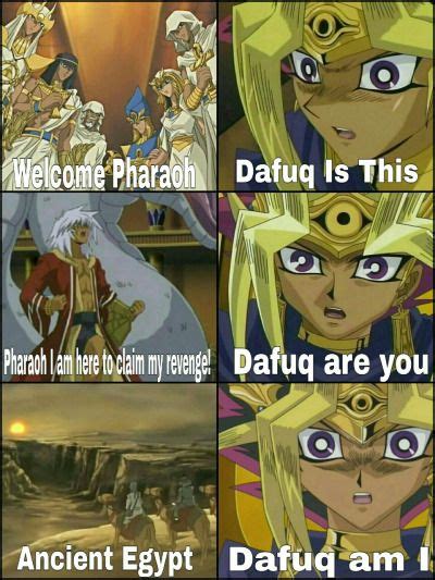 Pharaoh Atem Yugioh Memes Entries Variety