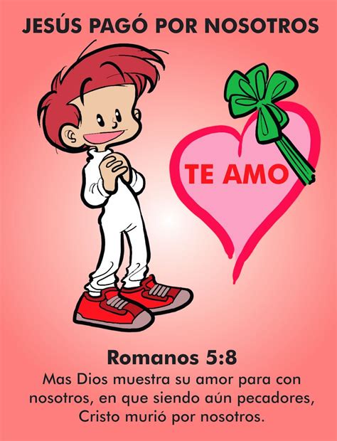 5 Romanos 58 ღ Texto Biblico Para Niños Lecciones Para Niños