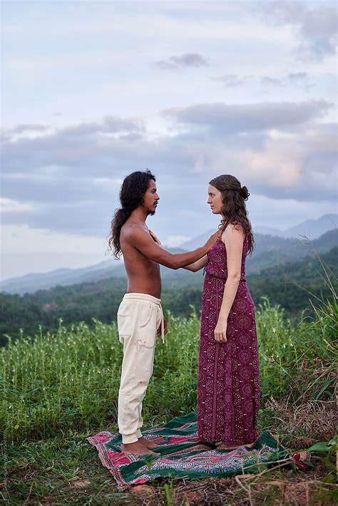 Couple Practicing Tantra Yoga Del Colaborador De Stocksy Jose Coello