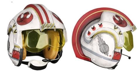 Wearable Star Wars Luke Skywalker Rebel Pilot Helmet Replica Now