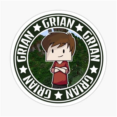 Grian Sticker For Sale By Art Master1 Redbubble