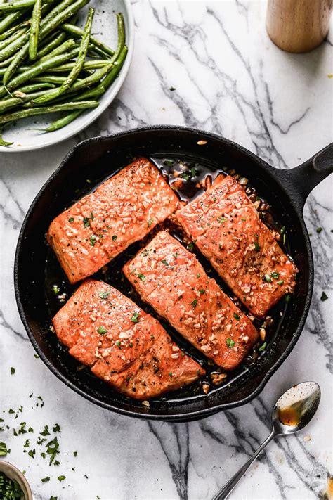 Honey Garlic Salmon Ready In 20 Minutes