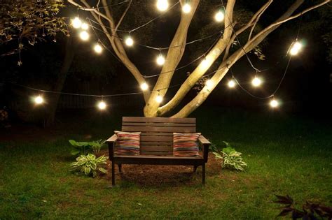 10 Inspirations Outdoor Hanging Lights For Trees
