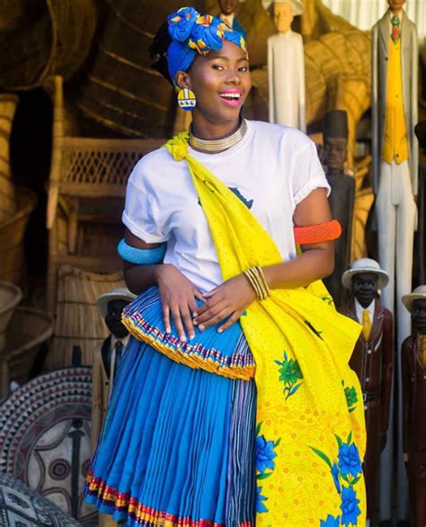 So you can match with your traditional wedding invite, traditional wedding cake or deco. Beautiful Tsonga Traditional Xibelani Attire | Clipkulture ...