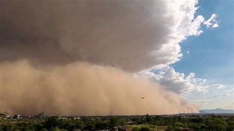 Dust Storm Time Lapse Phoenix Az Youtube