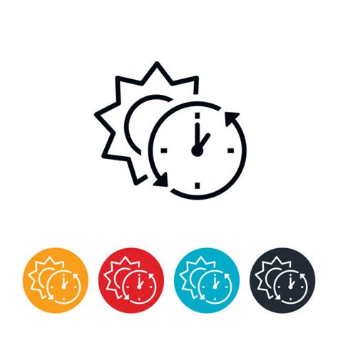 540 Daylight Savings Time Icon Stock Illustrations Royalty Free