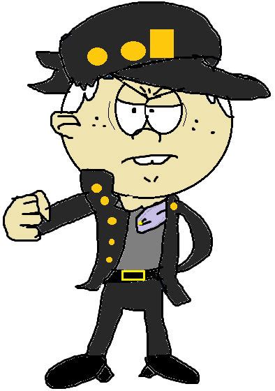 Lincoln Loud As Jotaro Kujo By Zakariajames6 On Deviantart