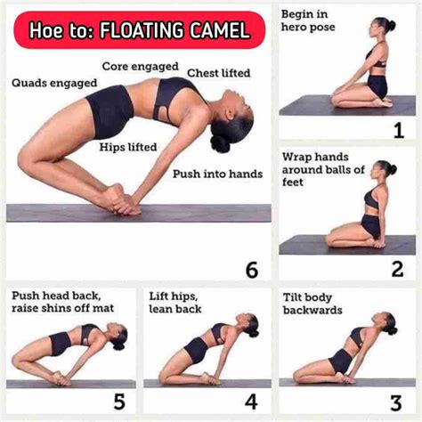 Floating Camel Pose Step By Step And 8 Benefits Fitzabout