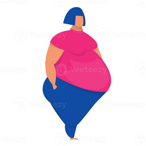 Woman Fat Obesity Style 11794222 Png