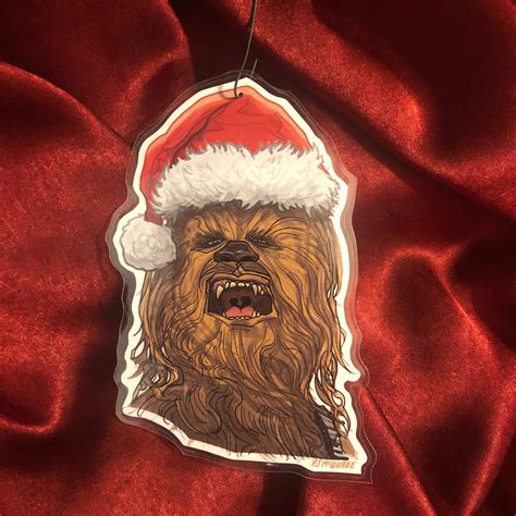 Chewbacca Star Wars Christmas Ornament Etsy