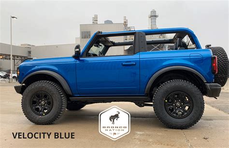 Where Is Velocity Blue Bronco6g 2021 Ford Bronco And Bronco Raptor